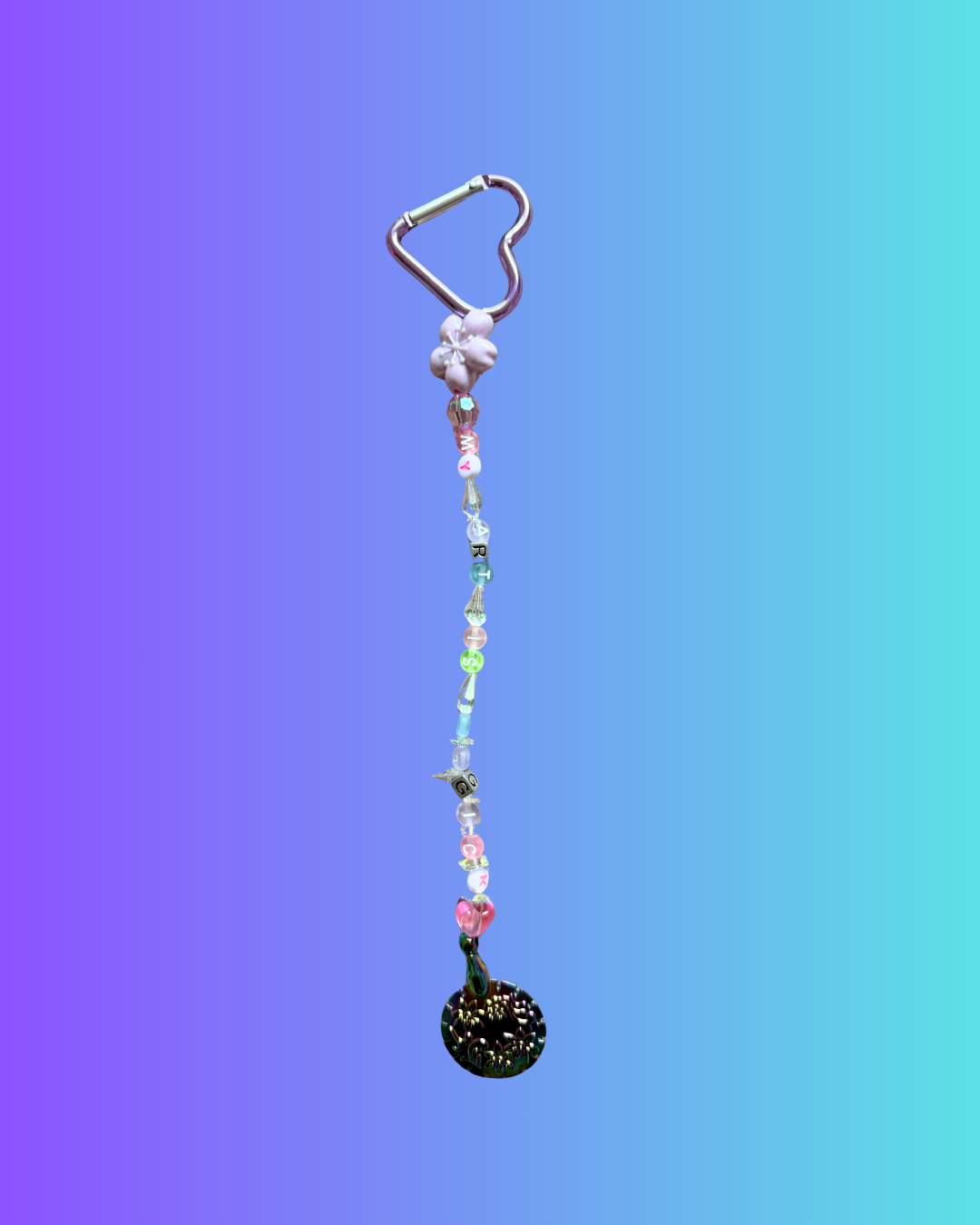 Yarn Cutting Pendant + Carabiner
