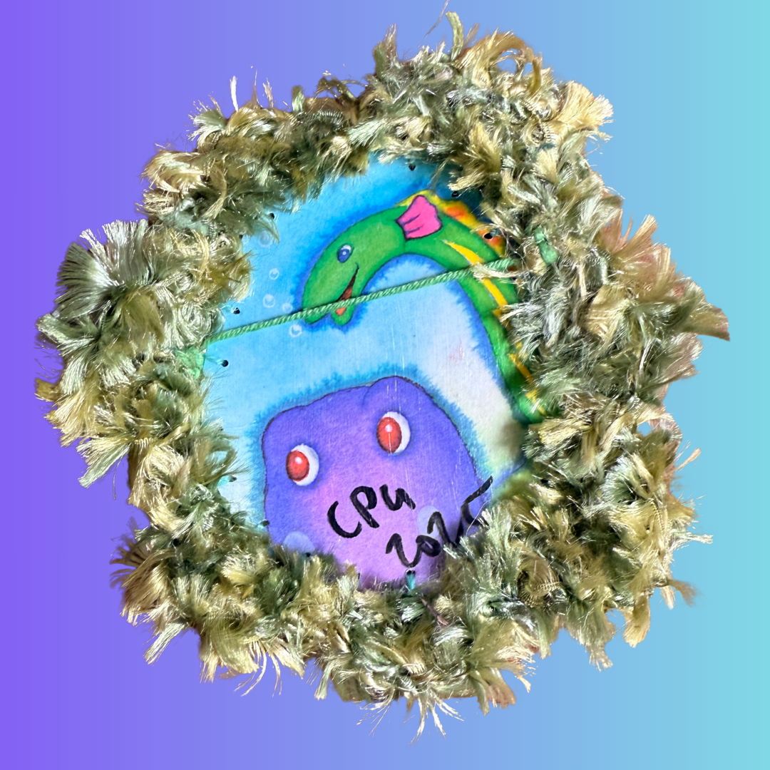 Rainbow Fish Wall Hanging #5