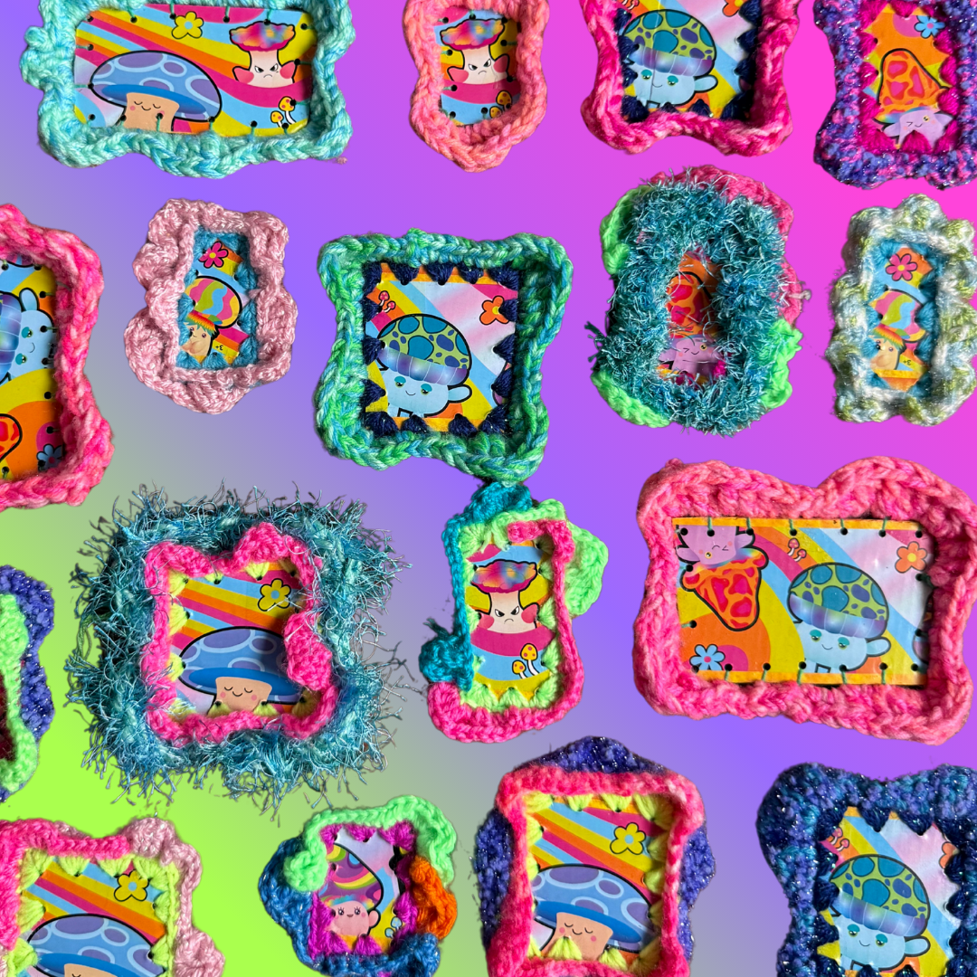 Magic Mushroom Wall Hanging #1