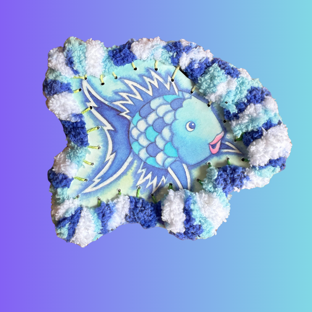 Rainbow Fish Wall Hanging #1