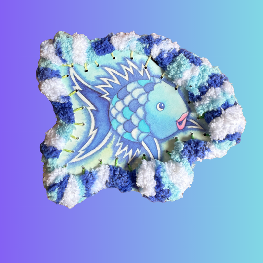 Rainbow Fish Wall Hanging #1