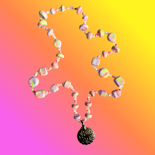 Lavender Fields Yarn Cutting Pendant