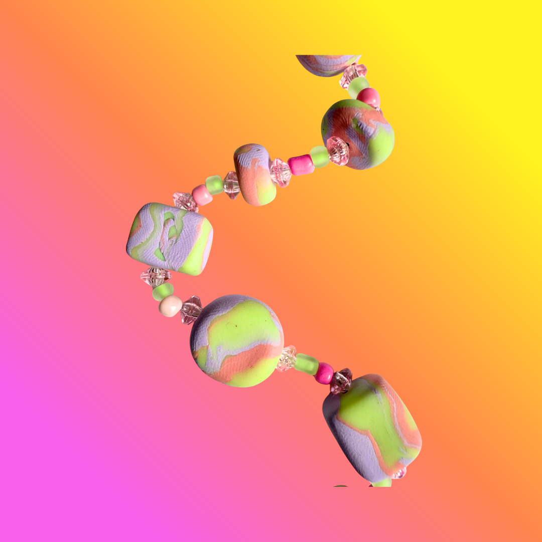 Lavender Fields Yarn Cutting Pendant