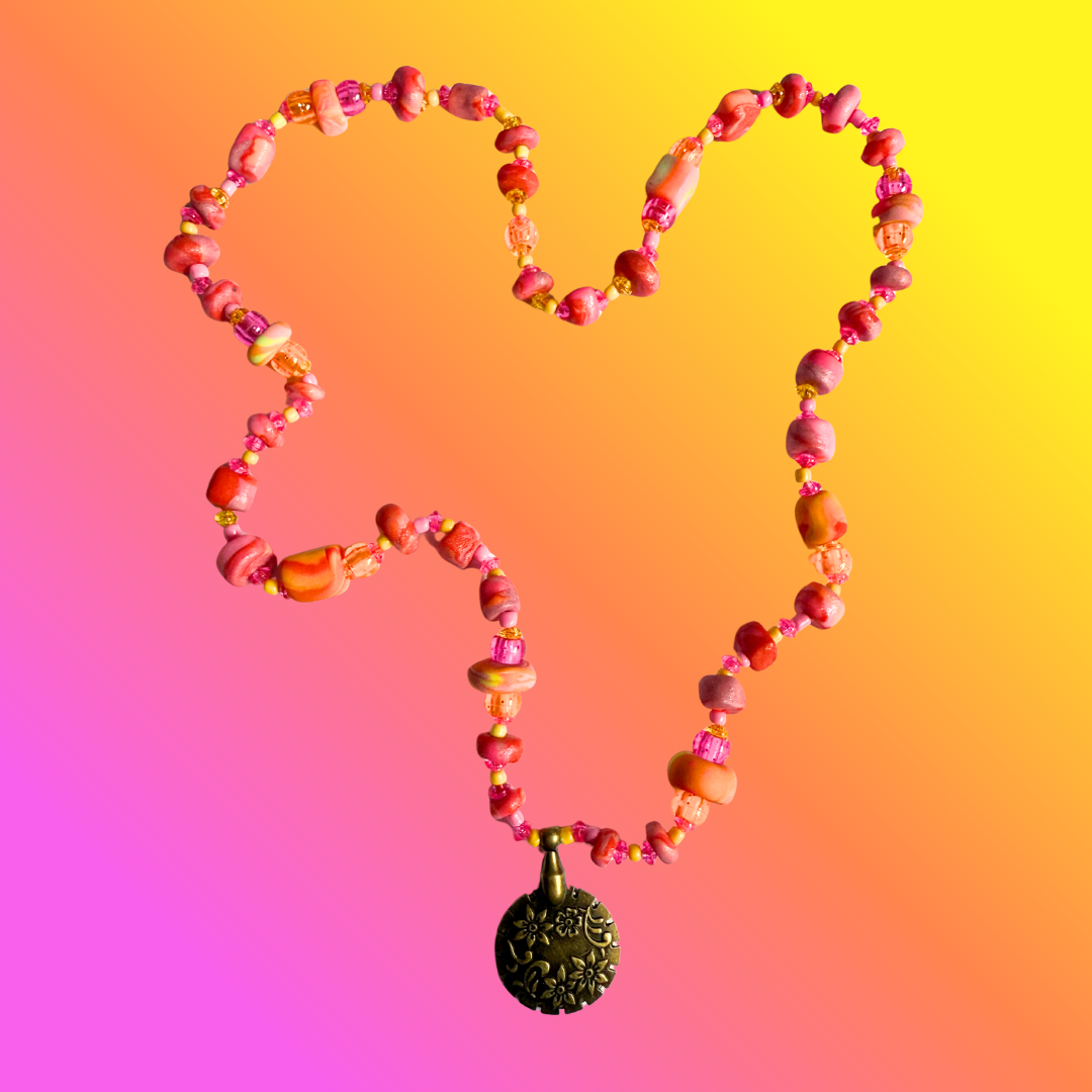 Ember Yarn Cutting Pendant