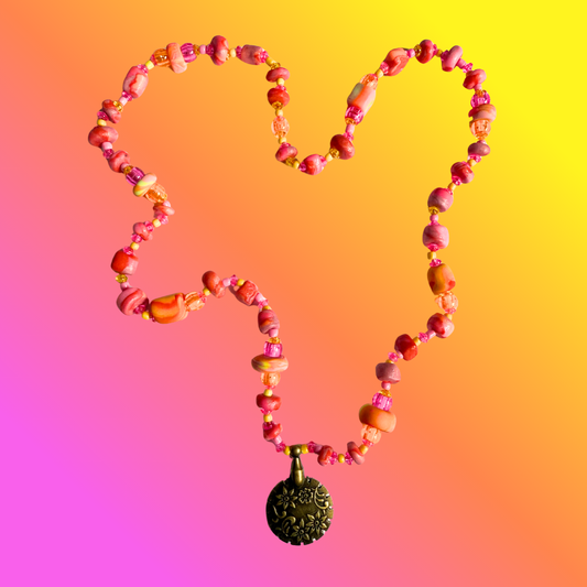 Ember Yarn Cutting Pendant