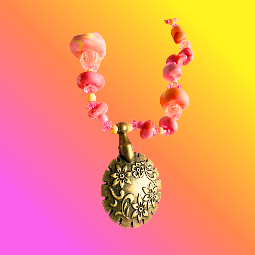 Ember Yarn Cutting Pendant