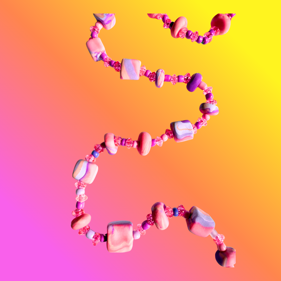 Legally Pink Yarn Cutting Pendant