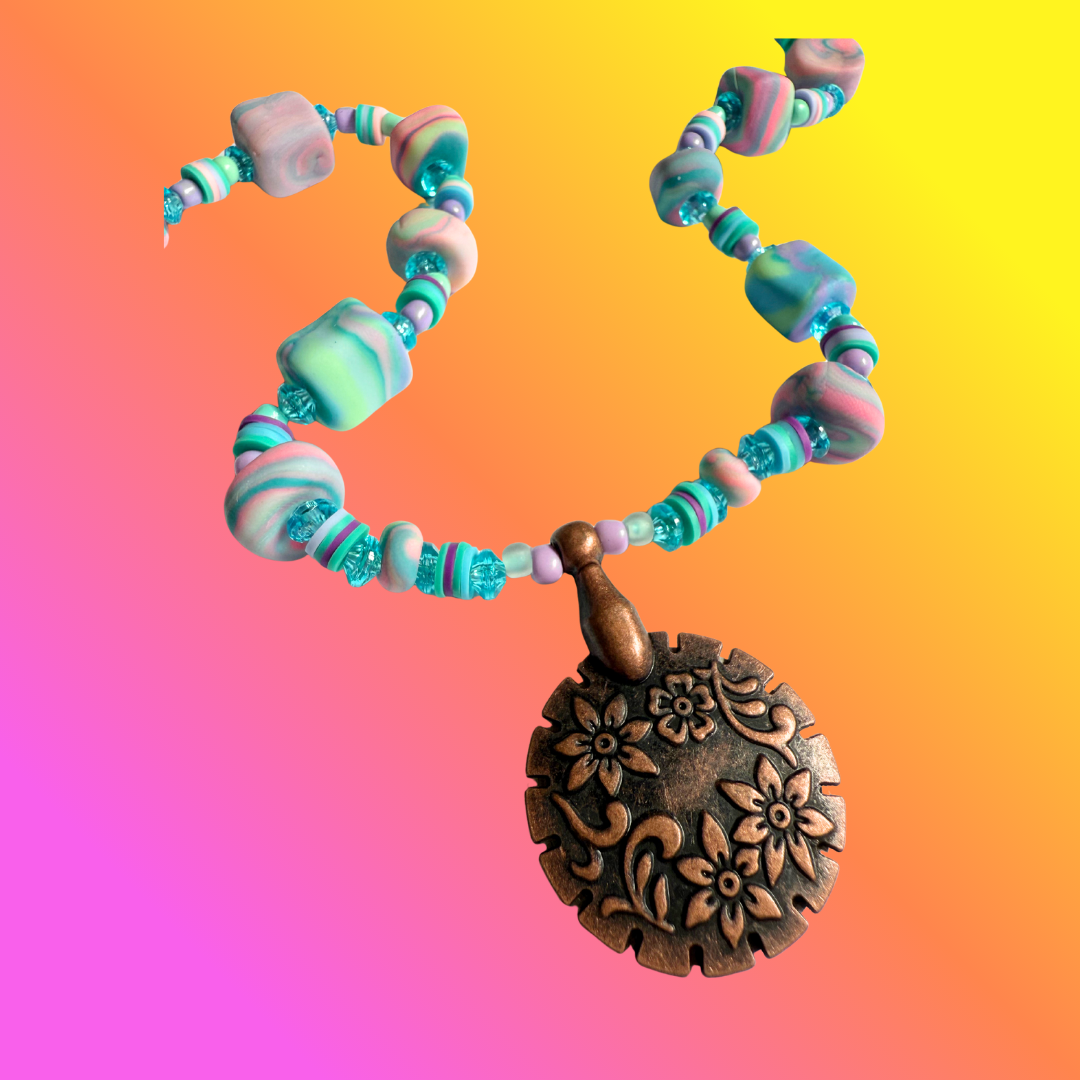 Take A Breath Yarn Cutting Pendant