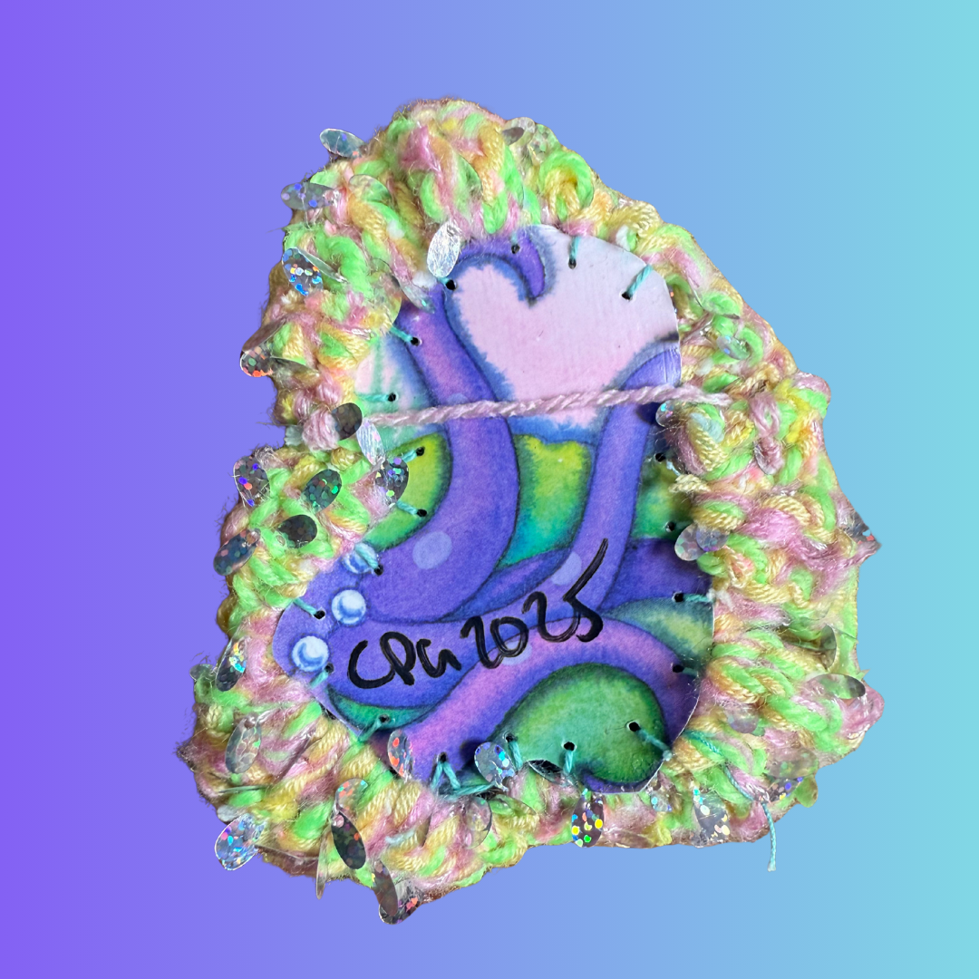 Rainbow Fish Wall Hanging #2