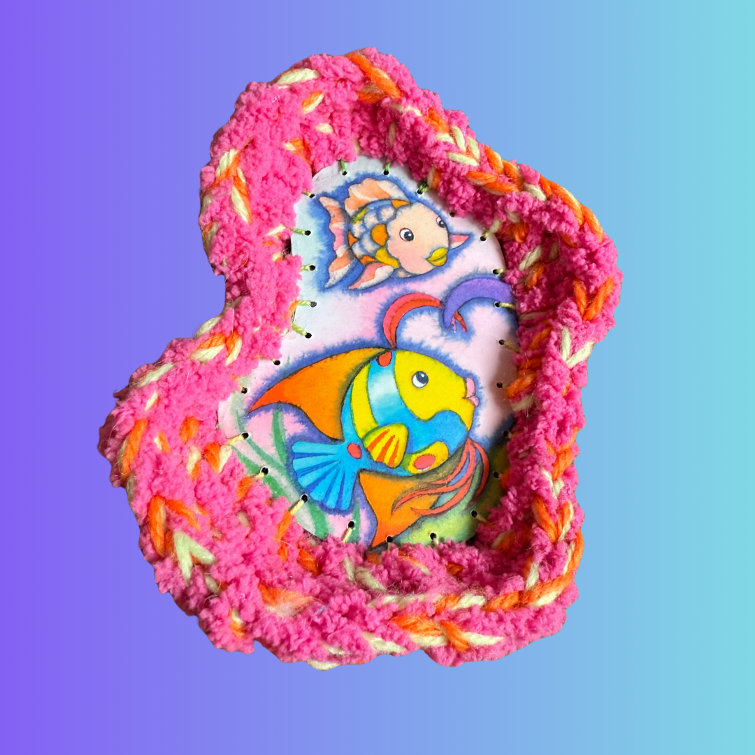 Rainbow Fish Wall Hanging #3