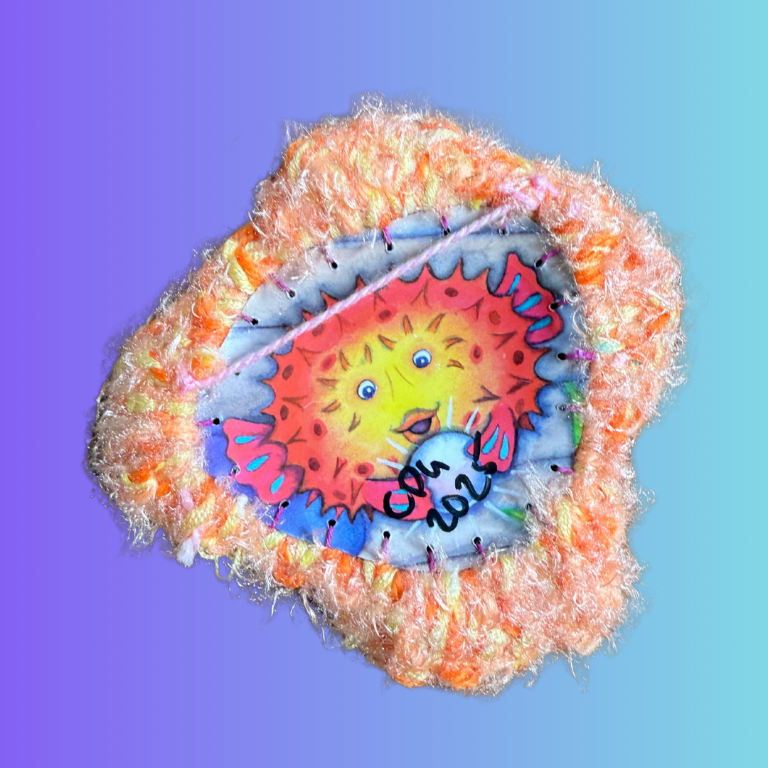 Rainbow Fish Wall Hanging #4